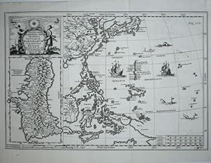 Guam und Marianen - Nova et vera exhibitio geographica Insularum Marianarum cum Insulis de pais M...