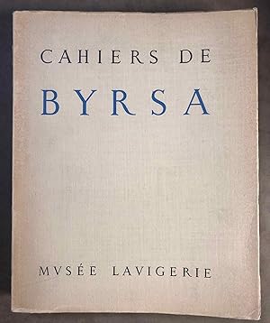 Cahiers de Byrsa, tome IX (1960-1961)