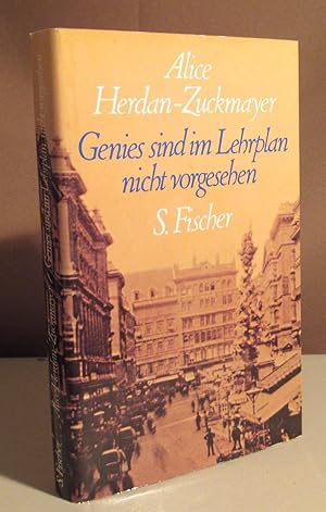 Bild des Verkufers fr Genies sind im Lehrplan nicht vorgesehen. zum Verkauf von Dieter Eckert