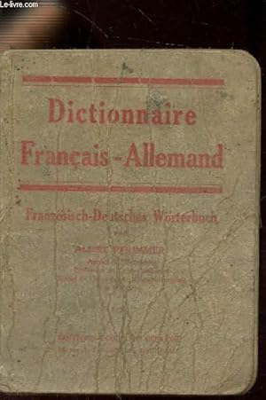 Seller image for DICTIONNAIRE FRANCAIS-ALLEMAND - for sale by Le-Livre