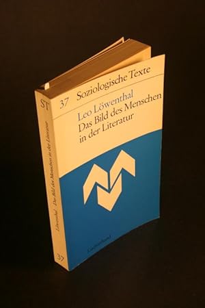 Bild des Verkufers fr Das Bild des Menschen in der Literatur. zum Verkauf von Steven Wolfe Books