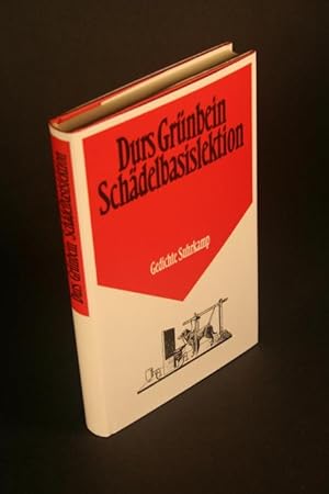 Seller image for Schdelbasislektion. Gedichte. for sale by Steven Wolfe Books