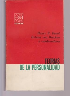 Seller image for TEORAS DE LA PERSONALIDAD for sale by LIBRERIA TORMOS