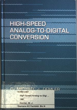 Seller image for High-Speed Analog-to-Digital Conversion. for sale by books4less (Versandantiquariat Petra Gros GmbH & Co. KG)