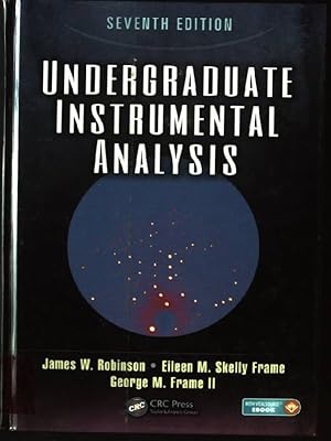 Image du vendeur pour Undergraduate Instrumental Analysis mis en vente par books4less (Versandantiquariat Petra Gros GmbH & Co. KG)