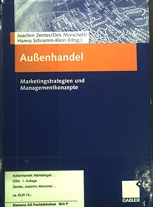 Seller image for Auenhandel. Marketingstrategien und Managementkonzepte. for sale by books4less (Versandantiquariat Petra Gros GmbH & Co. KG)