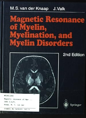 Seller image for Magnetic resonance of myelin, myelination, and myelin disorders. for sale by books4less (Versandantiquariat Petra Gros GmbH & Co. KG)