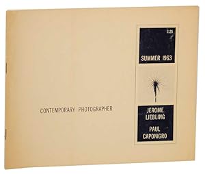 Seller image for Contemporary Photographer: Summer 1963, Jerome Liebling & Paul Caponigro for sale by Jeff Hirsch Books, ABAA