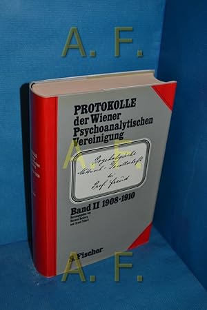 Imagen del vendedor de Wiener Psychoanalytische Vereinigung: Protokolle der Wiener Psychoanalytischen Vereinigung, Teil: Bd. 2., 1908 - 1910 a la venta por Antiquarische Fundgrube e.U.