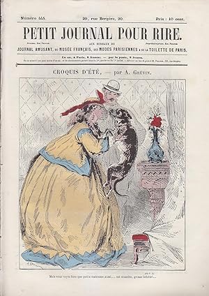 Seller image for PETIT JOURNAL POUR RIRE 445 1860 GREVIN Stop CARLO GRIPP Damourette for sale by CARIOU1