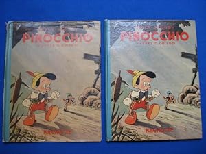 Bild des Verkufers fr Mickey Presente: PINOCCHIO d'aprs C. Collodi illustrations de Walt Disney zum Verkauf von Emmanuelle Morin