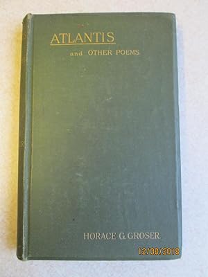 Atlantis and Other Poems (Signed By Author + Letter)