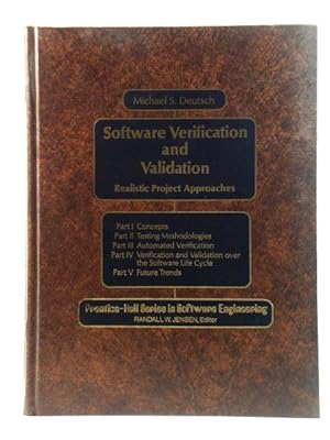 Seller image for Software Verification and Validation: Realistic Project Approaches for sale by PsychoBabel & Skoob Books