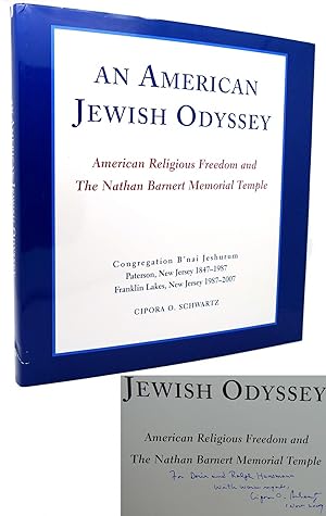 AN AMERICAN JEWISH ODYSSEY American Religious Freedoms and the Nathan Barnert Memorial Temple