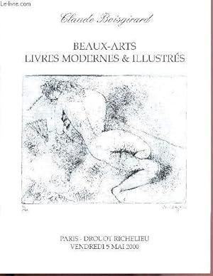 Bild des Verkufers fr CATALOGUE DE VENTES AUX ENCHERES - 5 MAI 2000 - DROUOT RICHELIEU - PARIS ! Gravures, photos, livres d'art, littrature & illustrs modernes, divers zum Verkauf von Le-Livre