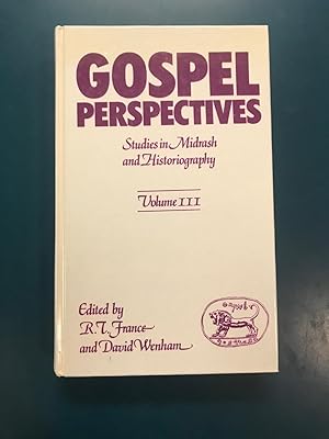 Seller image for Gospel Perspectives, Vol III: Studies of History and Tradition in the Four Gospels for sale by Regent College Bookstore