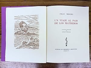 Bild des Verkufers fr Un viaje al pas de los matreros. zum Verkauf von Chaco 4ever Books