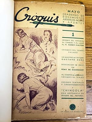Imagen del vendedor de CROQUIS. Cuadernos de documentos artsticos, notas y Apuntes a la venta por Chaco 4ever Books