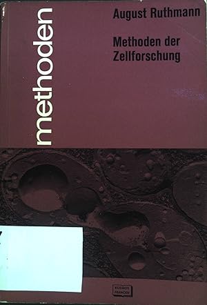 Bild des Verkufers fr Methoden der Zellforschung. zum Verkauf von books4less (Versandantiquariat Petra Gros GmbH & Co. KG)
