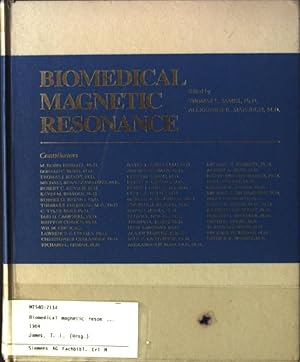 Bild des Verkufers fr Biomedical Magnetic Resonance zum Verkauf von books4less (Versandantiquariat Petra Gros GmbH & Co. KG)