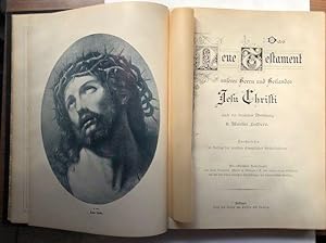 Image du vendeur pour Das Neue Testament unseres Herrn und Heilandes Jesu Christi. mis en vente par Antiquariat Lohmann