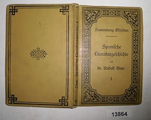 Bild des Verkufers fr Sammlung Gschen Band 167 - Spanische Literaturgeschichte zum Verkauf von Versandhandel fr Sammler