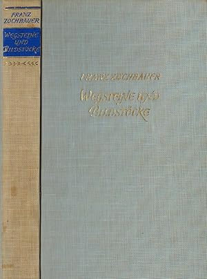 Bild des Verkufers fr Wegsteine und Bildstcke. Roman zum Verkauf von Paderbuch e.Kfm. Inh. Ralf R. Eichmann