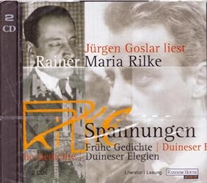 2 CD Spannungen. Frühe Gedichte und Duineser Elegien (Gelesen von Jürgen Goslar)