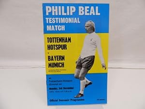 Tottenham Hotspur v Bayern Munich : official souvenir programme : 3rd december 1973