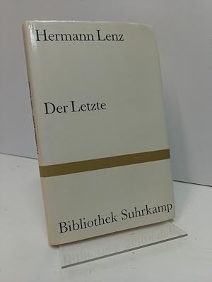 Der Letzte. Erzählung (Bibliothek Suhrkamp 851).