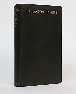 Bild des Verkufers fr Fallodon Papers zum Verkauf von Minotavros Books,    ABAC    ILAB