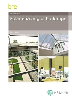 Image du vendeur pour Solar Shading of Buildings mis en vente par GreatBookPrices