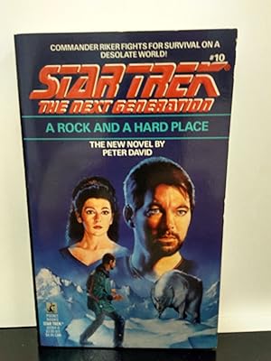 Seller image for A Rock and a Hard Place: Star Trek Next Generation #10 for sale by Fleur Fine Books