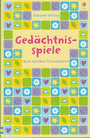 Bild des Verkufers fr Gedchtnisspiele - Buch mit ber 50 Knobeleien. Text: Sarah Khan ; Illustrationen: Lizzie Barber und Non Figg zum Verkauf von AMAHOFF- Bookstores