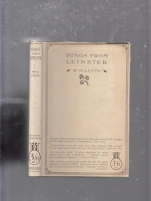 Imagen del vendedor de Songs From Leinster (in original dust wrapper) a la venta por Old Book Shop of Bordentown (ABAA, ILAB)