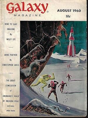 Seller image for GALAXY Science Fiction: August, Aug. 1960 ("Mind Partner"; "Drunkard's Walk") for sale by Books from the Crypt