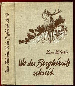 Wo der Berghirsch schreit. Jagdgeschichten aus dem Riesengebirge, mit Zeichnungen von Gerhard von...