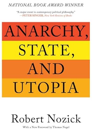 Bild des Verkufers fr Anarchy, State, and Utopia zum Verkauf von AHA-BUCH GmbH