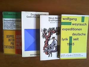 1) Doppelinterpretationen. Das zeitgenössische deutsche Gedicht zwischen Autor und Leser. Herausg...