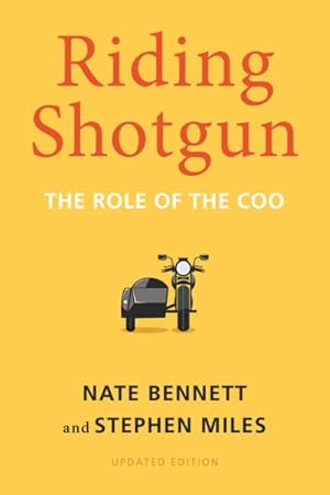 Seller image for Riding Shotgun : The Role of the COO for sale by GreatBookPrices