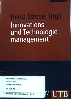 Bild des Verkufers fr Innovations- und Technologiemanagement. zum Verkauf von books4less (Versandantiquariat Petra Gros GmbH & Co. KG)