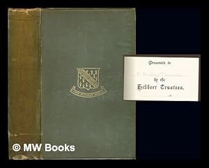 Seller image for Lectures on the origin and growth of religion as illustrated by the religion of the ancient Hebrews / C.G. Montefiore for sale by MW Books