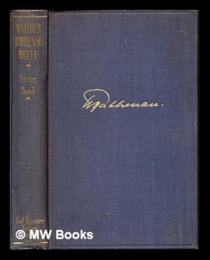 Seller image for Briefe. Walther Rathenau: erster band for sale by MW Books