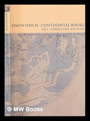 Bild des Verkufers fr Continental books : incl. science and medicine / Simon Finch zum Verkauf von MW Books