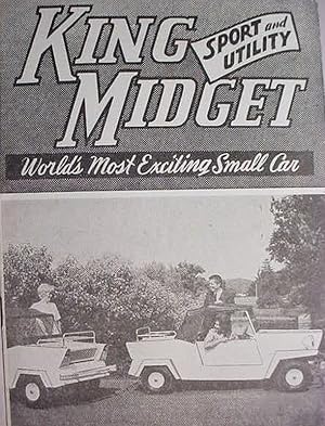 King Midget / Sport And Utility / Worlds's Most Exciting Small Car
