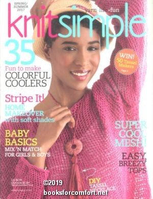 Seller image for Knit Simple 2017 Spring/Summer Vol 13 No 1 for sale by booksforcomfort
