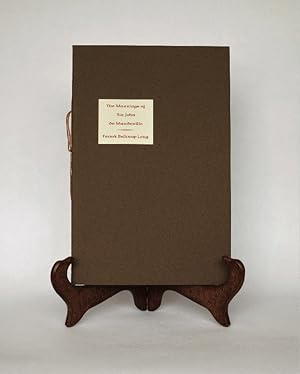 The Marriage of Sir John de Mandeville - Signed Limited Edition (1976)