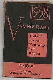 Seller image for Van Nostrand Books for sale by Alan Newby