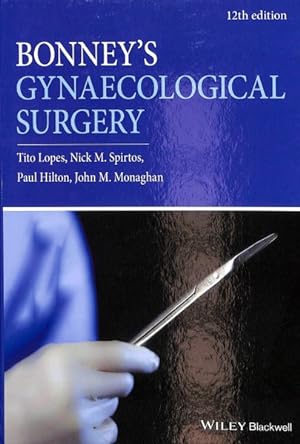 Immagine del venditore per Bonney's Gynaecological Surgery venduto da GreatBookPrices