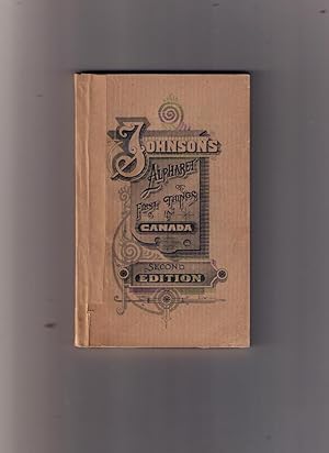 Imagen del vendedor de Alphabet of First Things in Canada. Second Edition. [Johnson's Alphabet of First Things in Canada] a la venta por CARDINAL BOOKS  ~~  ABAC/ILAB